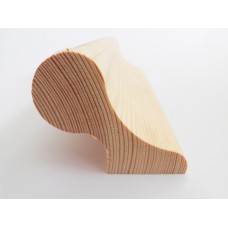 Wall Fix (Pigs Ear) Handrail 50mm x 115mm Wall Fix (Pigs Ear) Handrail 50mm x 115mm